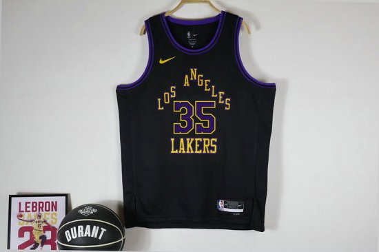 NBA 35 Wood Lakers 23-24 city Maillot